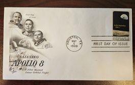Ersttagsbriefmarke APOLLO 8