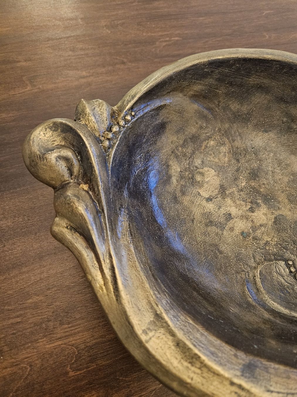 Ciotole: Willy Steinlin Bronze Schale 5,4kg. – Usato da Mühlethurnen venduto da Zauberfee3 1