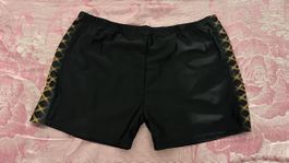 Men’s swimming trunks Black with yellow trim Size L