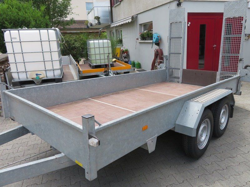 Sachentransportanhänger / Baumaschinenanhänger Unsinn 2600kg 2