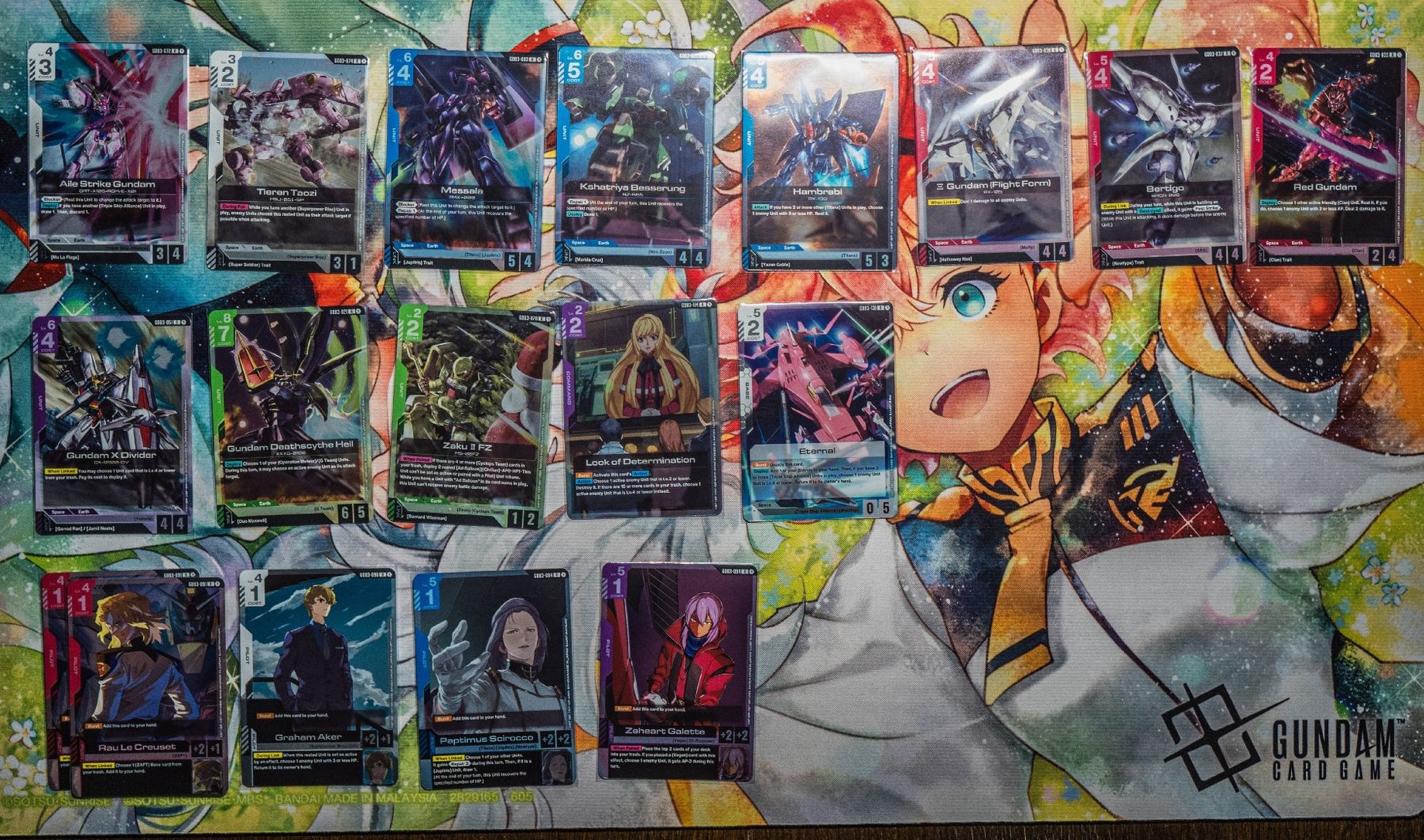 Bandai Carte collezionabili: Gundam Card Game GD03 BULK – Usato da Spreitenbach venduto da g3n3zyzz 8