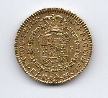 Tutti le monete: (1598) Spanien, 2 Escudos 1808, Madrid – Usato da Rüthi (Rheintal) venduto da erdnuessli1