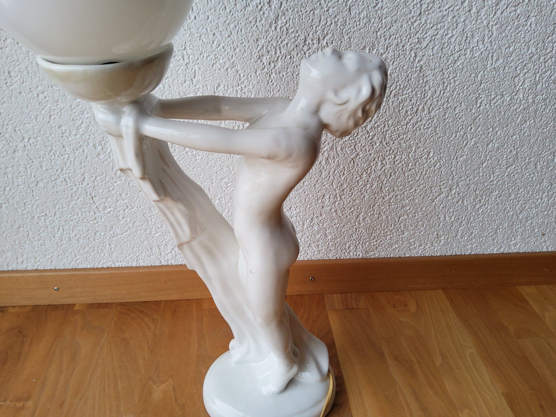 Lampen: Superbe lampe de table style Art Déco  – Gebraucht aus Malleray von Broc-Mo 7