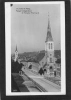 CP× NE La Chaux de Fonds , Temple , 1926