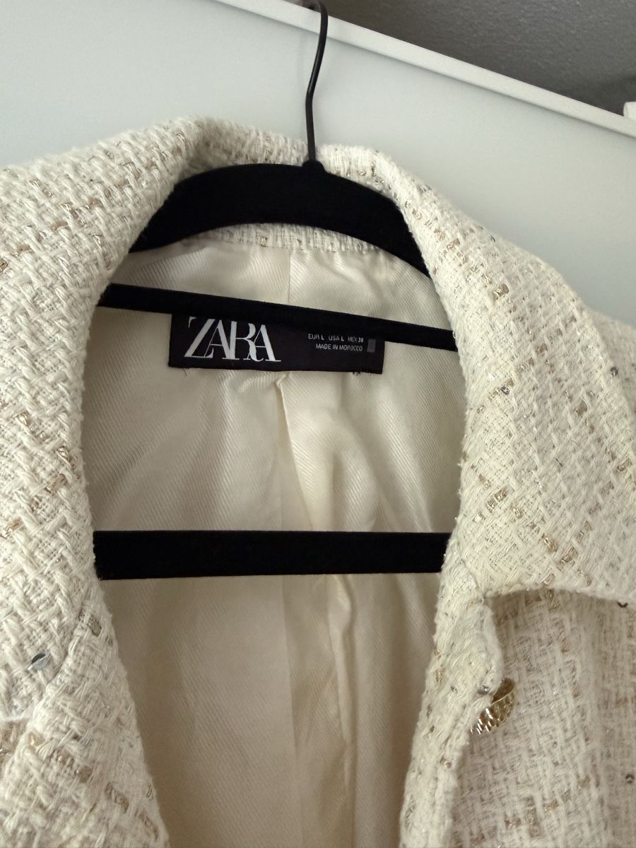 Zara Giacche: ZARA Blazer in Bouclé-Optik, Gr. L – Usato da Wil SG venduto da xrnvani 2