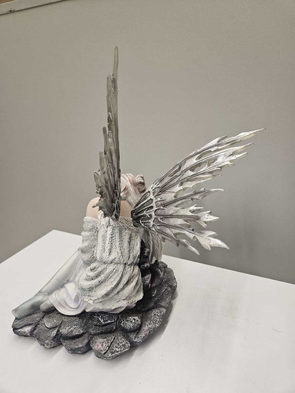 Statuette: Elfe mit Baby Drachen  – Nuovo (secondo la descrizione) da Dielsdorf venduto da Kenan997 3