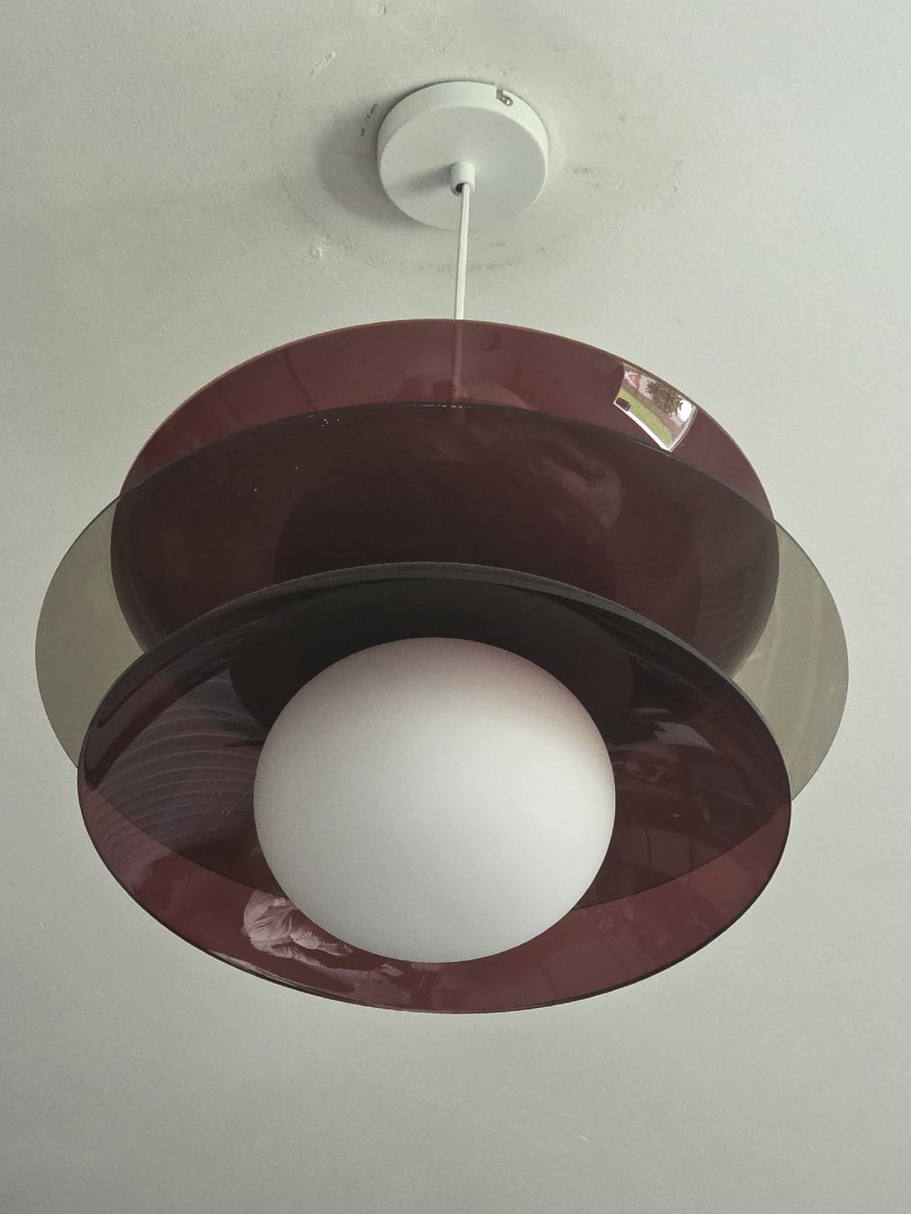 La Redoute Kronleuchter & Deckenlampen: Hängeleuchte aus Plexiglas & Opalglas – Neu (gemäss Beschreibung) aus Beromünster von DSinske333 5