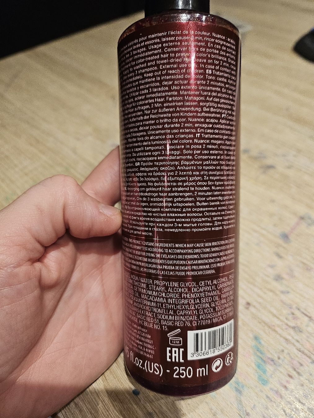 Prodotti per capelli: soin recolorant acajou – Usato da Croy venduto da sylvie1350 2