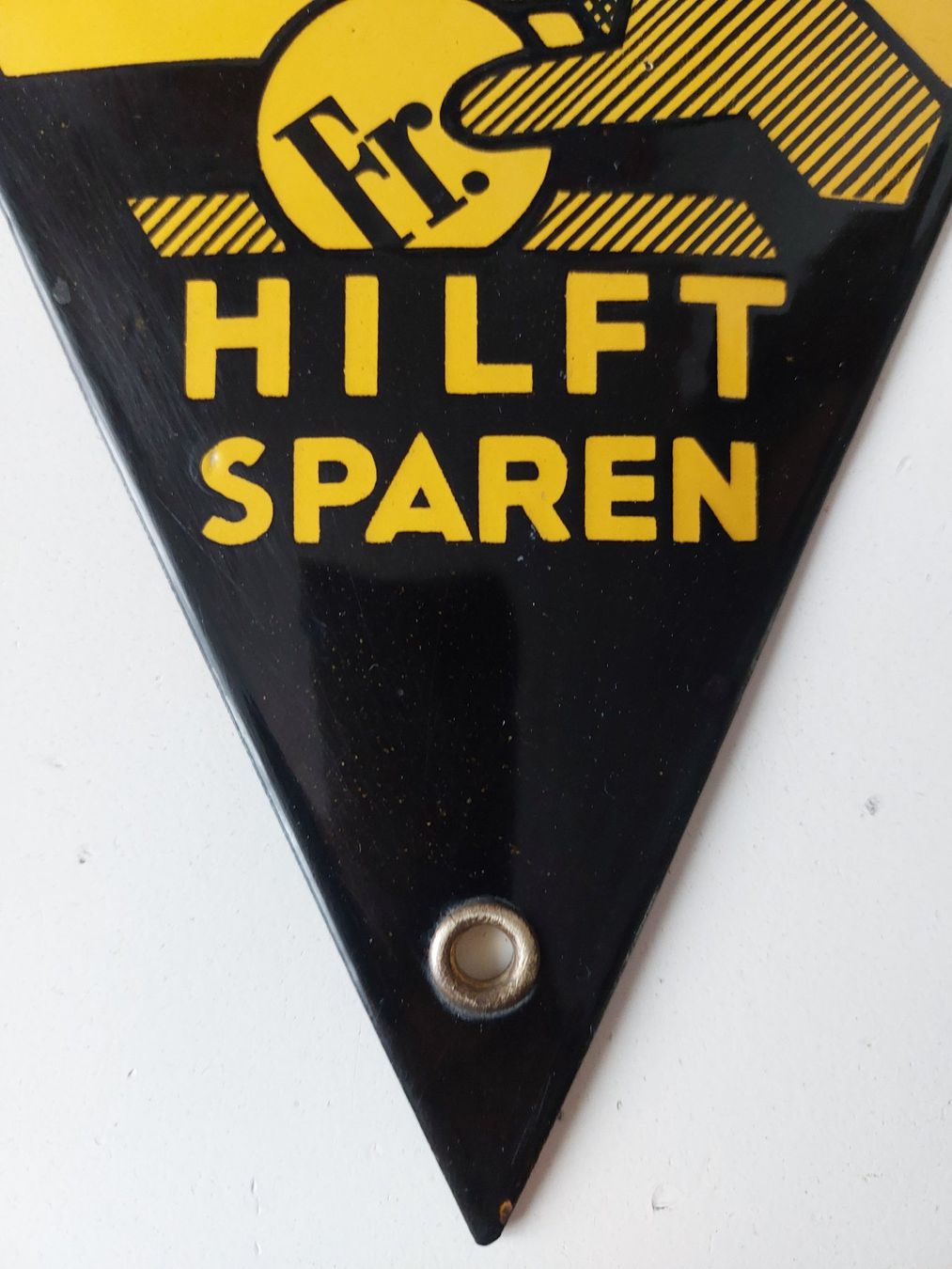 Cailler Insegne: Emailschild RAWO Worb Bern Plaque émaillée – Usato da Schenkon venduto da TG10 3
