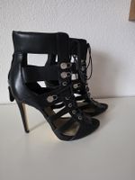  Guess Gladiator Lace-up Heels Size 40 - Perfect for Su