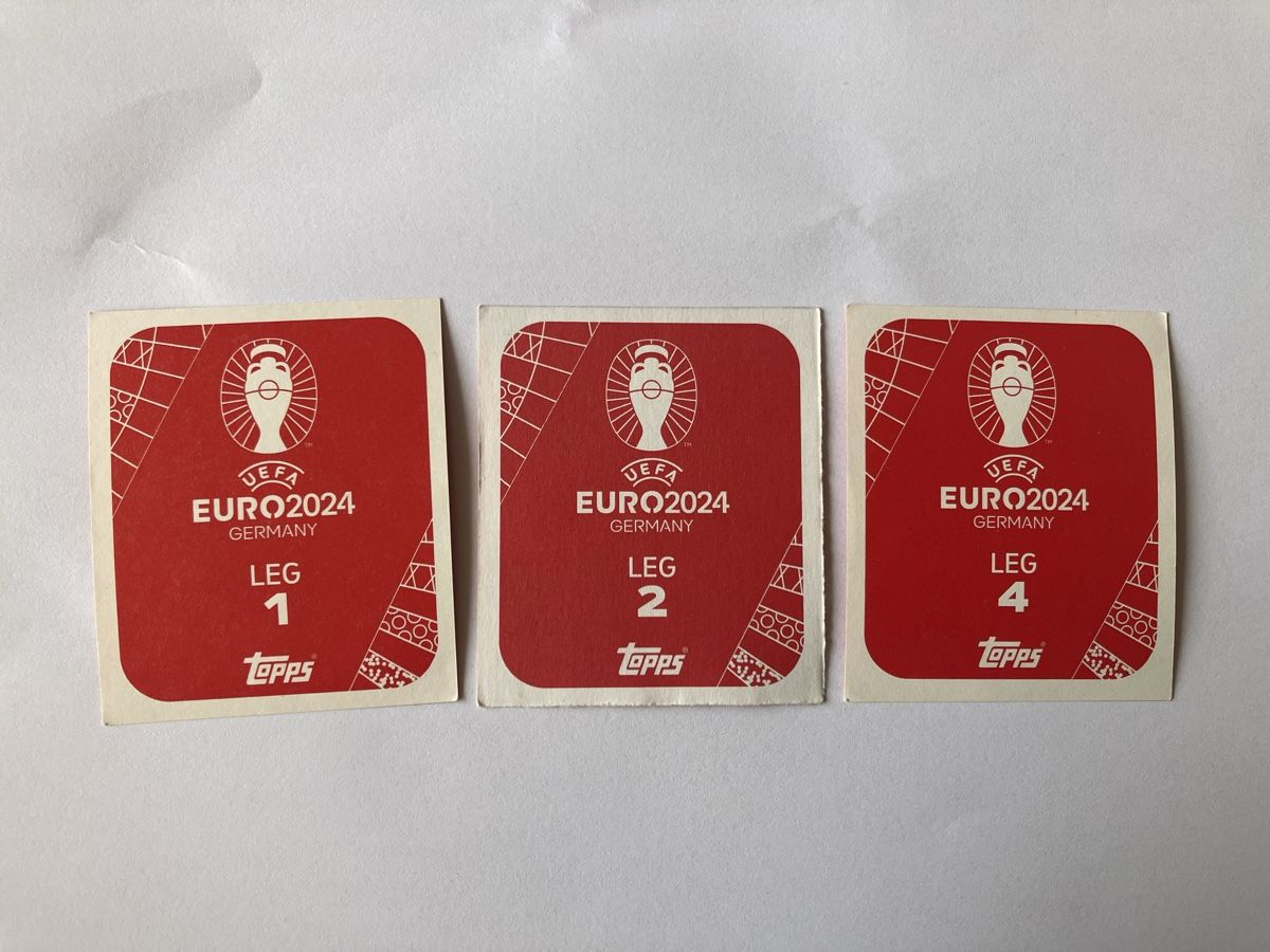 Topps Carte collezionabili: Topps Euro 2024 LEG Stickers – Usato da Bülach venduto da gmeli84 1