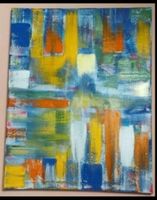 Gemälde Farbig handmade 58×75