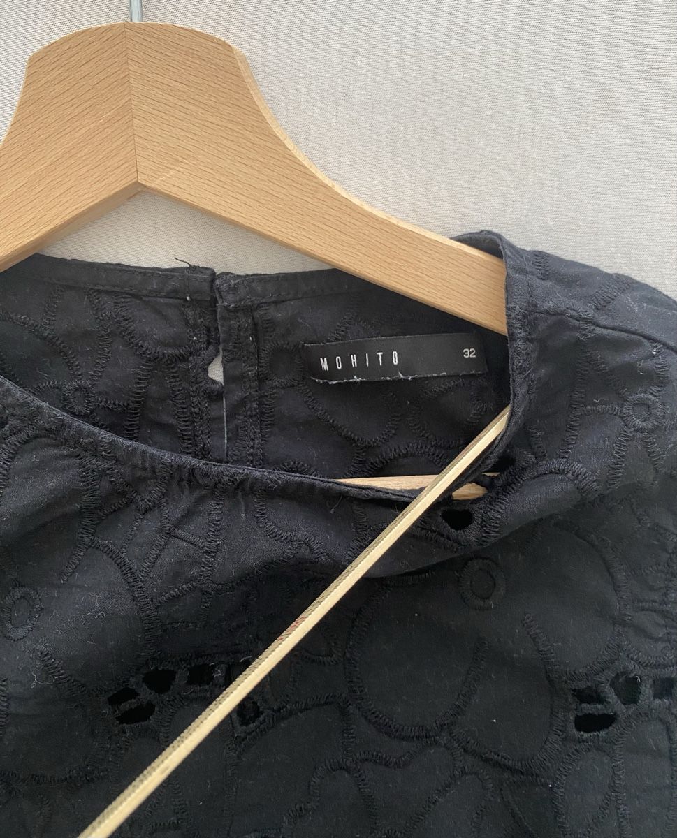 Camicette: Schwarze Bluse von Mohito – Usato da WEINFELDEN venduto da marygloss 4