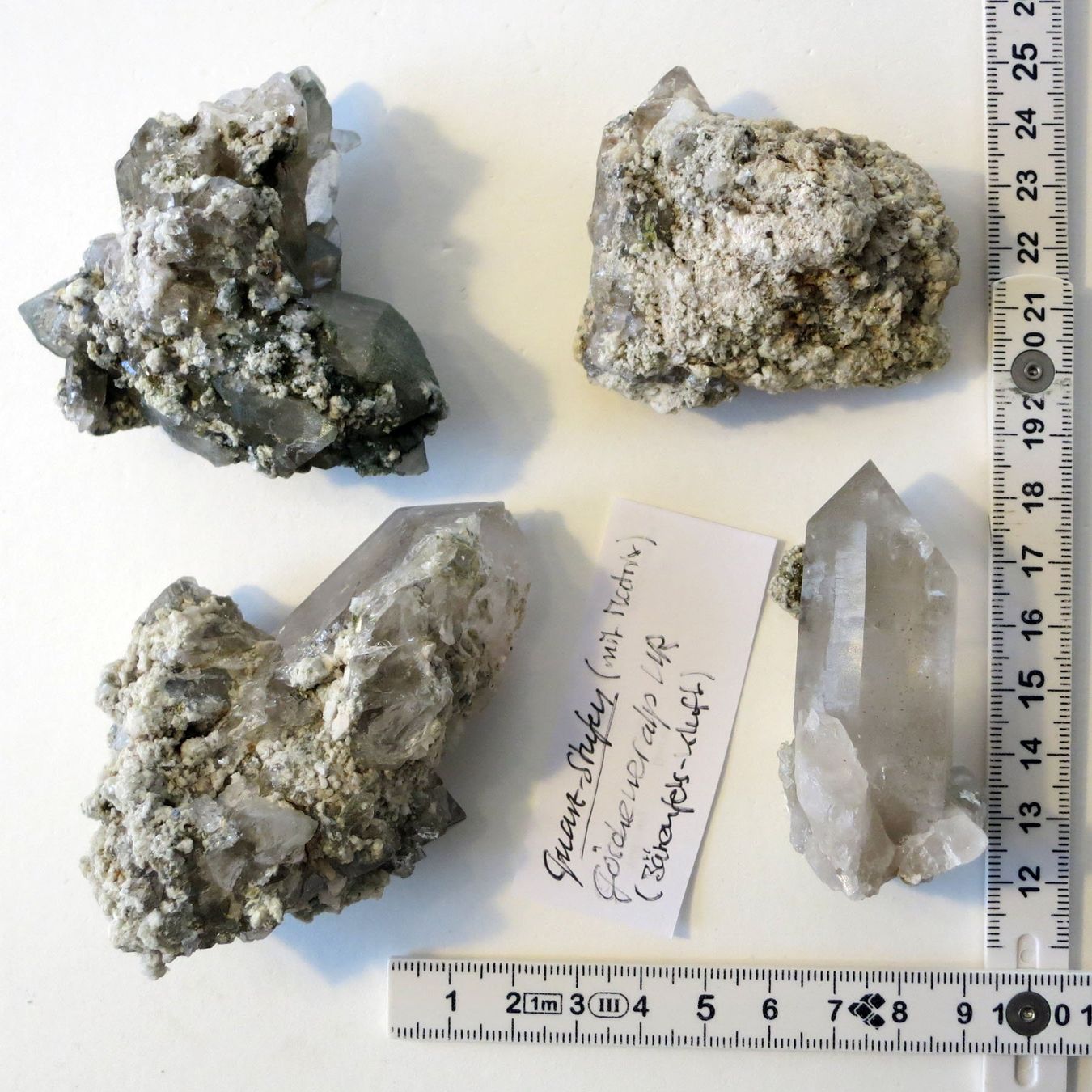 Mineralien & Heilsteine: Quarzstufen, Eigenfund, Uri – Neu und originalverpackt aus Steinhausen von Kristall022 3