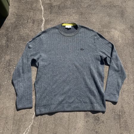 Lacoste crey vintage classic sweatshirt L used retro