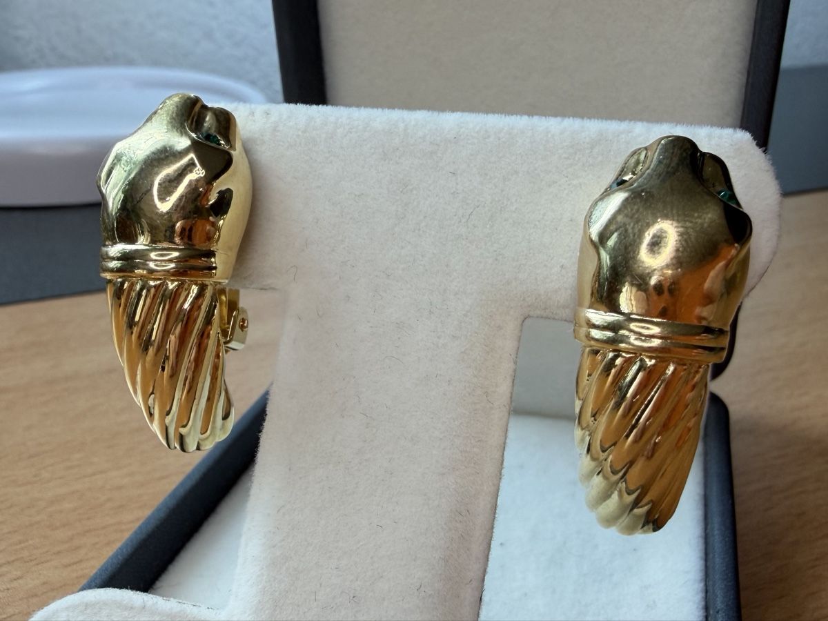 Orecchini pendenti & Orecchini a lobo: Vintage Ohrringe Clips Luxus Modeschmuck   – Usato da Lamone venduto da LaCantinaMagica 7