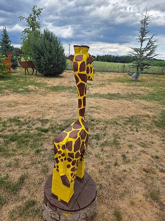 Statuette: Geschnitze Holzgiraffe – Usato da Dinhard venduto da Xspark 1