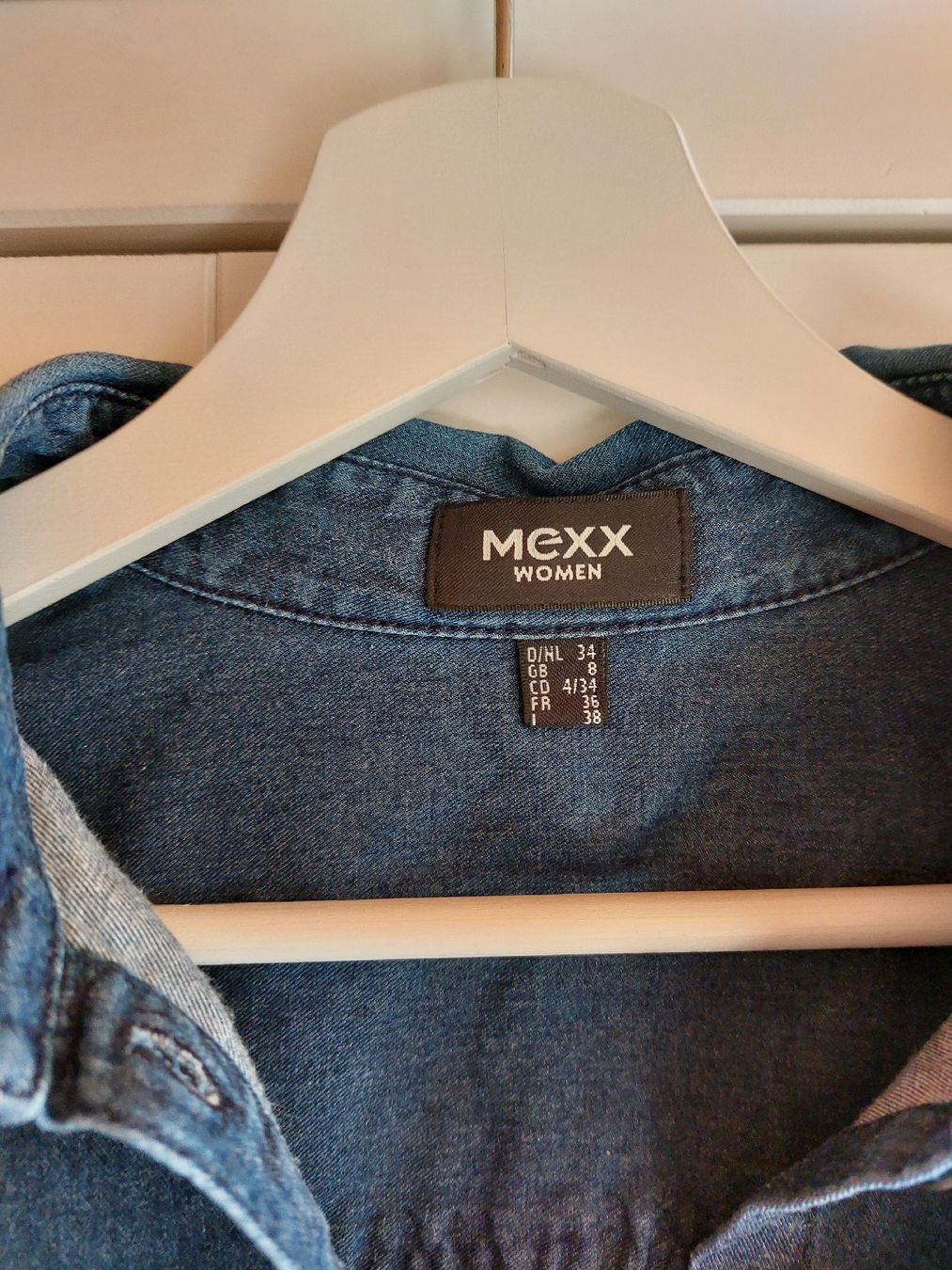 Mexx Blusen: Jeansbluse MEXX, Gr. 34, Top Zustand – Gebraucht aus Titterten von fra_v27g 3