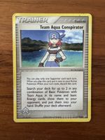 Carta Pokémon Team Aqua Cospiratore-Ottimo stato-affare!