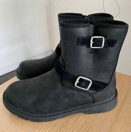 Bottines motardes UGG noires t.36