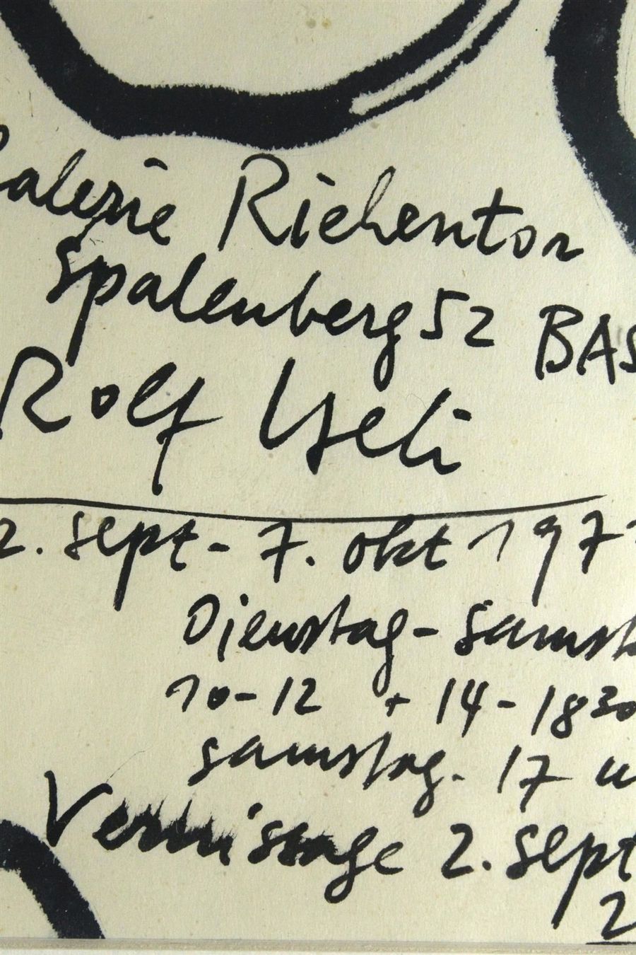 Cartine & Atlanti: ROLF ISELI (Schweiz, *1934) – Usato da Bern venduto da Arting 9