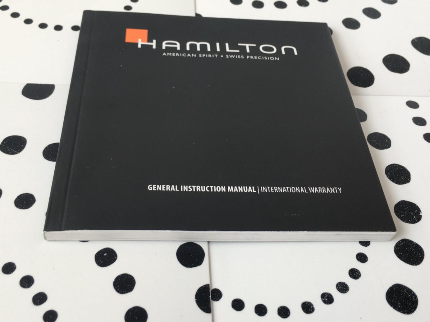 Documenti: HAMILTON ORIGINAL - GENERAL OPERATING INSTRUCTIONS MANUAL ! – Nuovo (secondo la descrizione) da Epalinges venduto da dream-watch