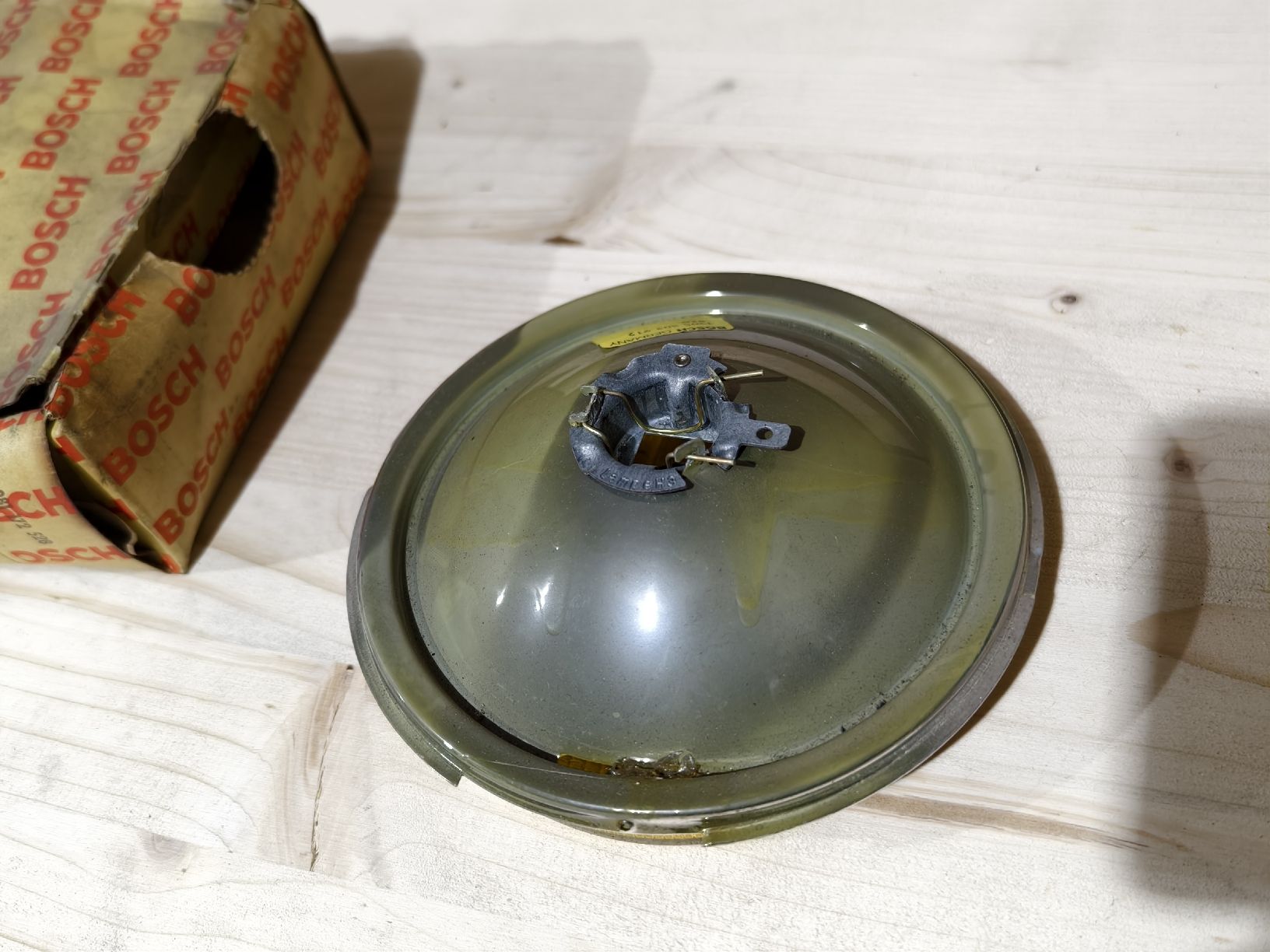 Bosch Scheinwerfer: Ersatzglas: BOSCH Gelber Scheinwerfer-Einsatz  – Neu (gemäss Beschreibung) aus Ottoberg von KingTony 3