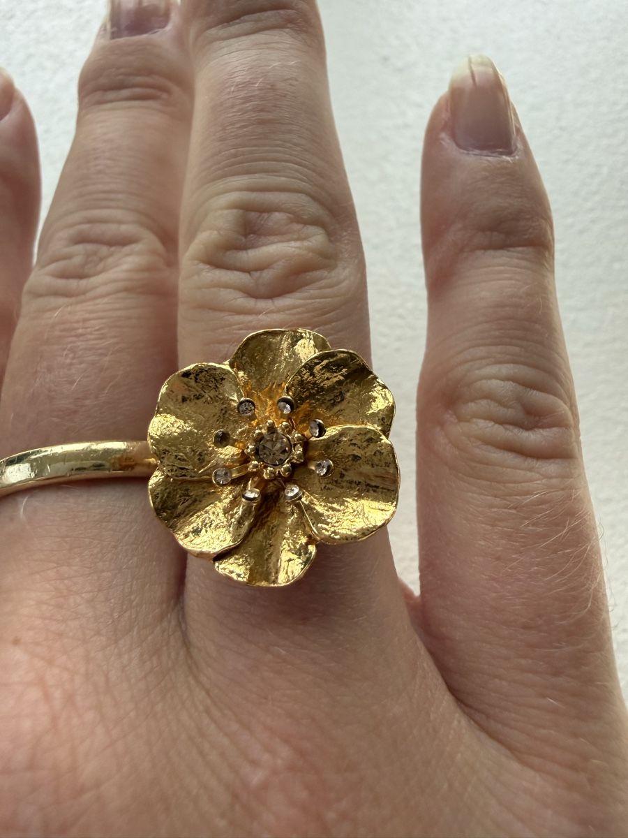 Ringe: Blumen goldener Ring  – Gebraucht aus Bottmingen von Itsclaire 4