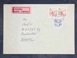 CL23 Enveloppe + Timbre Suisse 1946