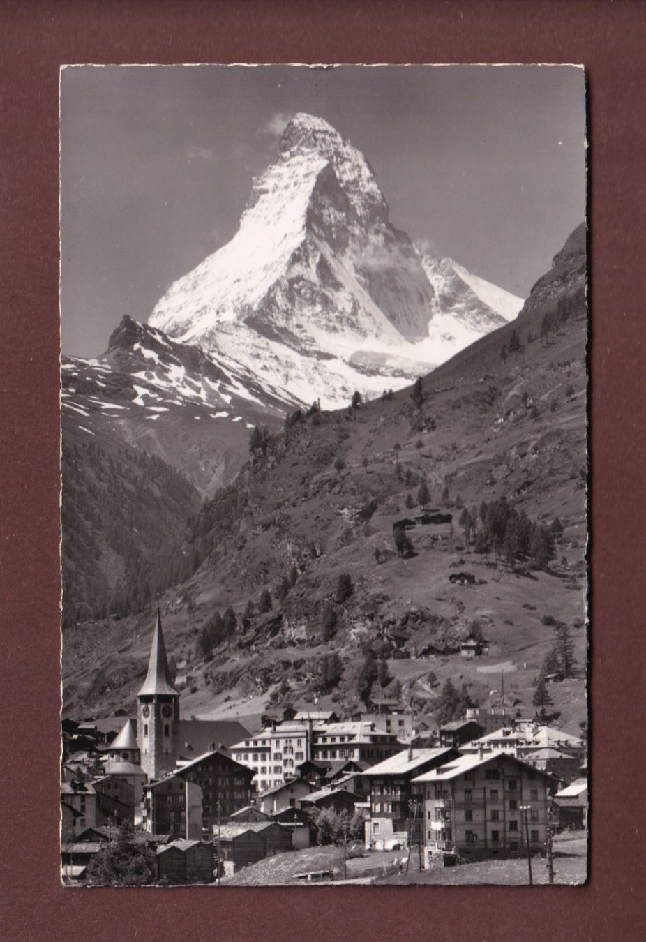 Ansichtskarten: ZERMATT - Matterhorn – Gebraucht aus Pully von nicecards-shop