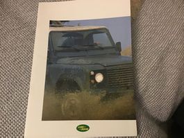 Land Rover Verkaufsprospekt ca. 1987