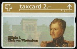 Taxcard 325L_31157 Wilhelm I. König von Württemberg ungebr.