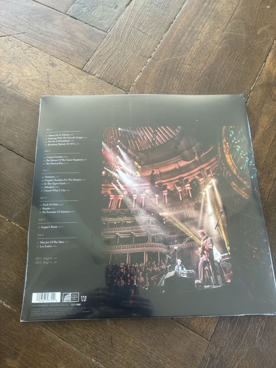 Dischi in vinile: Steve Hackett Genesis Live At Royal Albert Hall – Nuovo e nell'imballaggio originale da Beinwil am See venduto da Camasotz 2