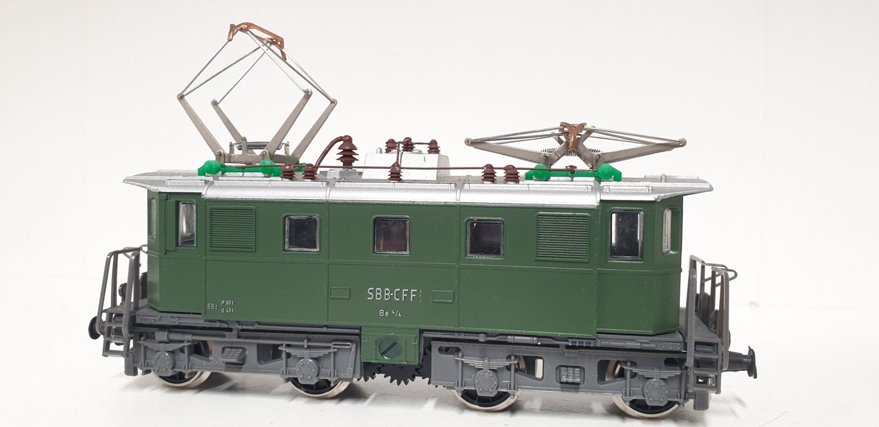 Kleinbahn Modellini di ferrovie: Kleinbahn SBB Be 4/4 H0 DC Analog – Usato da Geroldswil venduto da TopTrain54 5