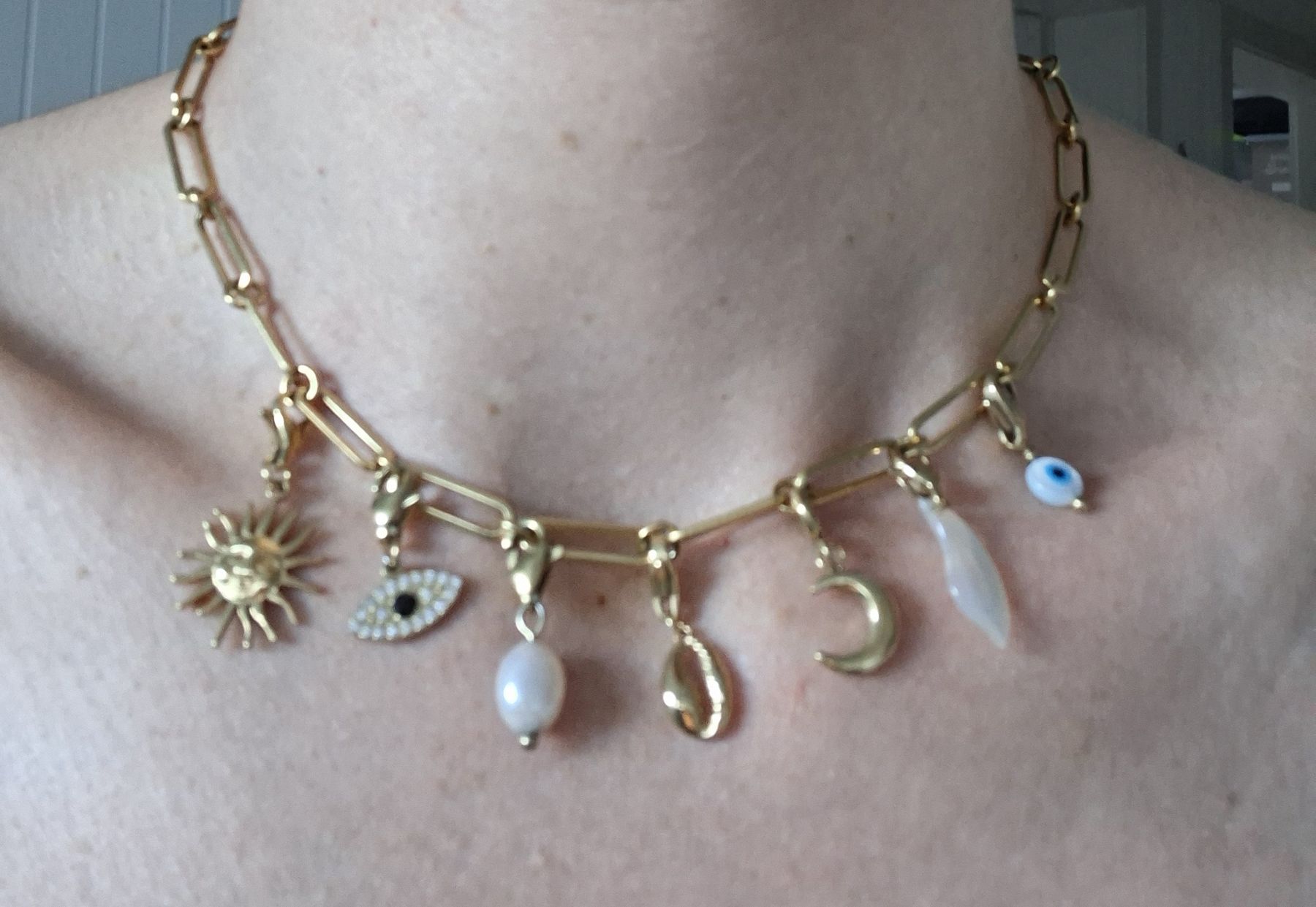 Colliers: Collier charms acier inoxydable – Neuf (Voir description) à Le Landeron par Liline89 4