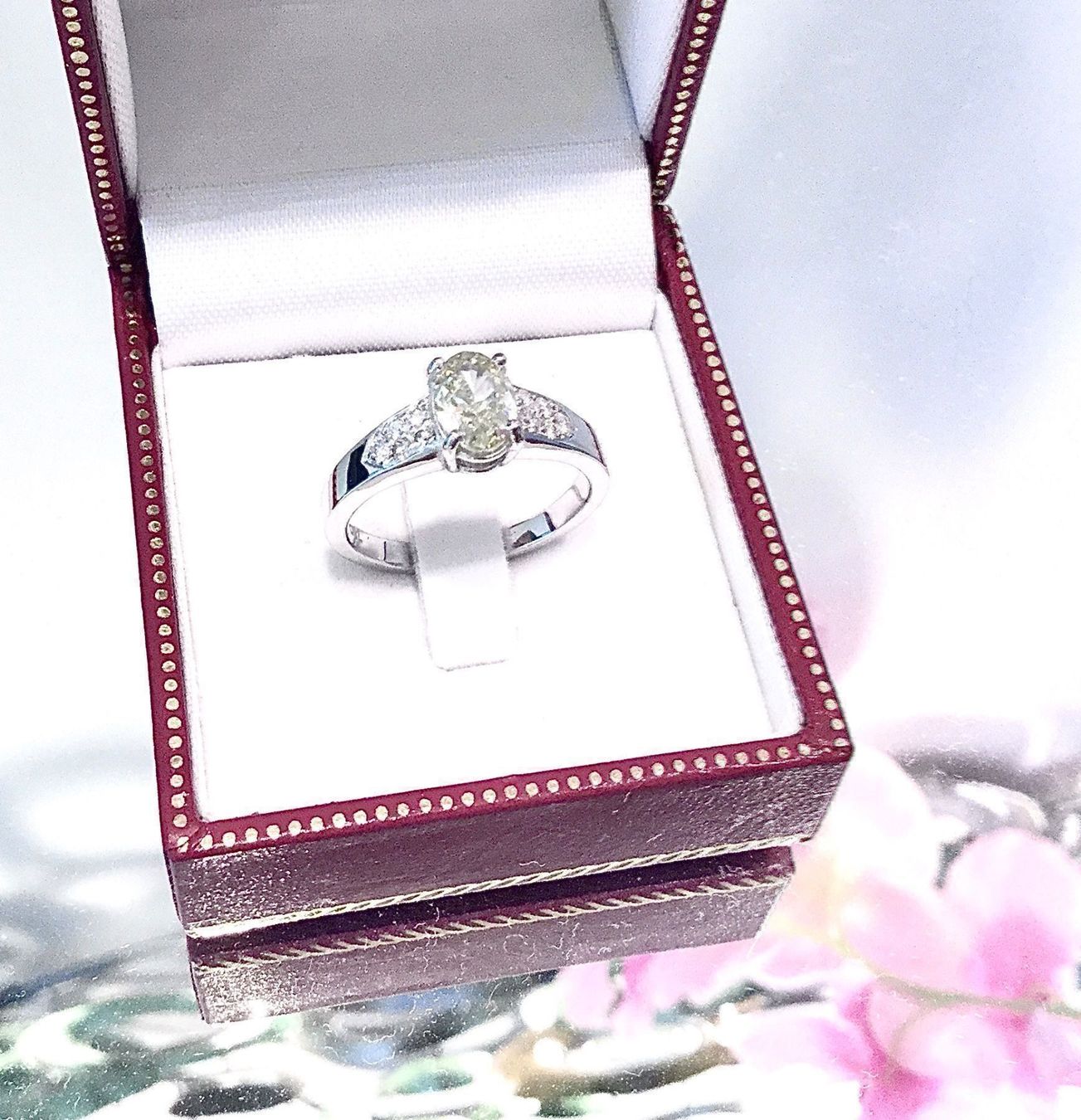 Ringe: Neu top 1.21 ct.Solitär-Diamant Ring 750 – Neu und originalverpackt aus Roggwil /BE von elegance45 6