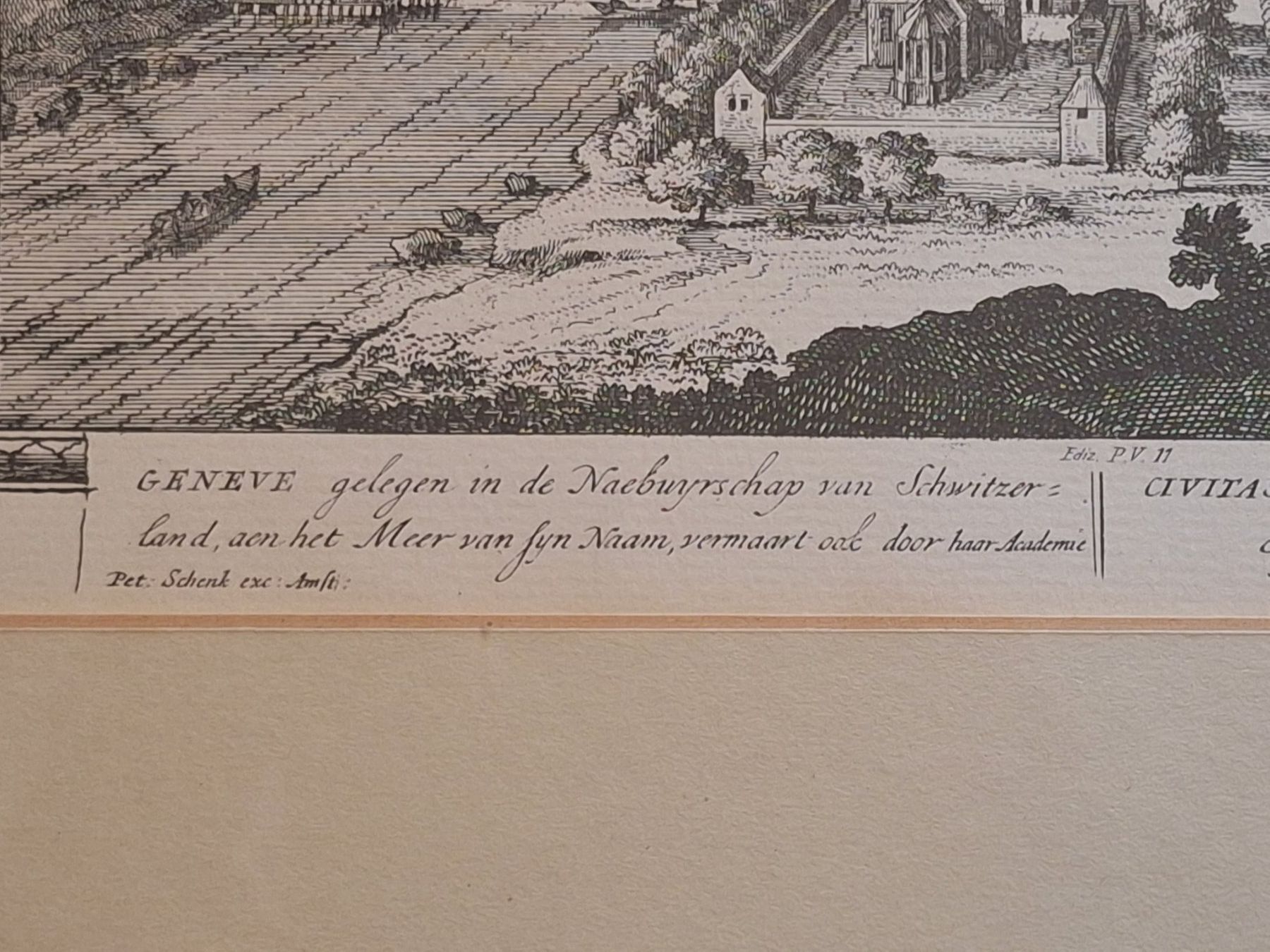 Incisioni: Gravure - ancienne vue sur Genève – Nuovo (secondo la descrizione) da Porza venduto da ulletta1 4