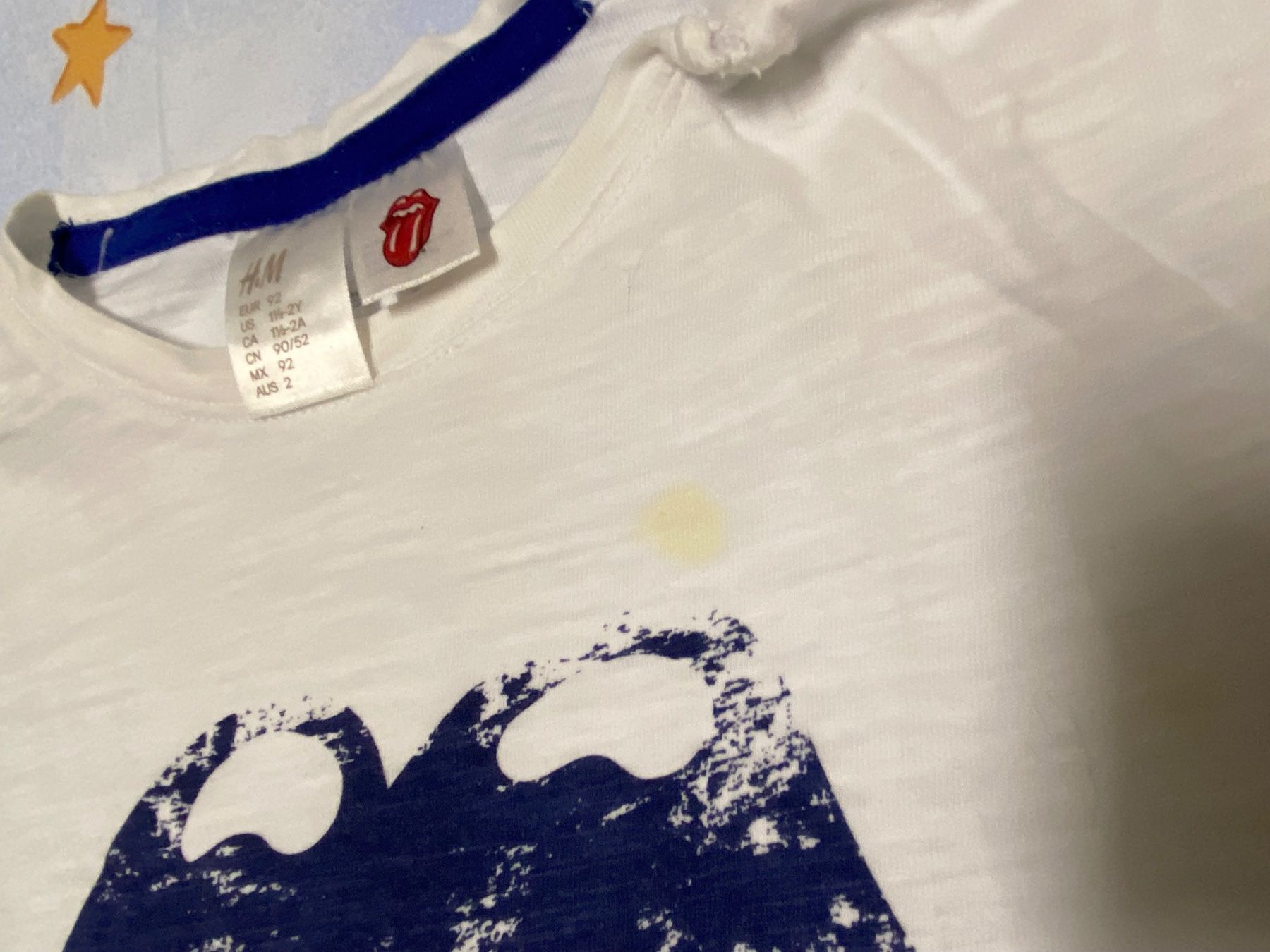 H&M T-Shirts: T-Shirt Rolling Stones Grösse 92 – Gebraucht aus Sissach von SV-650 2
