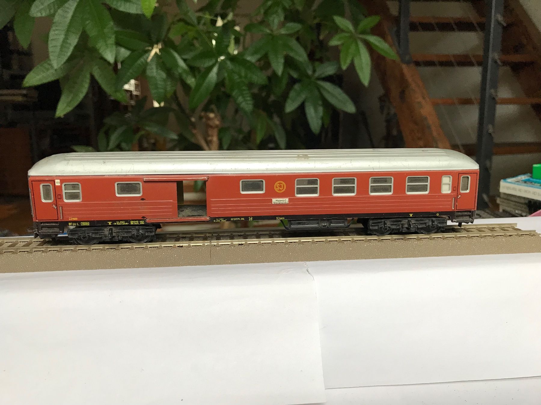 Märklin Modellini di ferrovie: märklin 4031, gepäckwagen der SJ – Usato da Liestal venduto da ozo2005