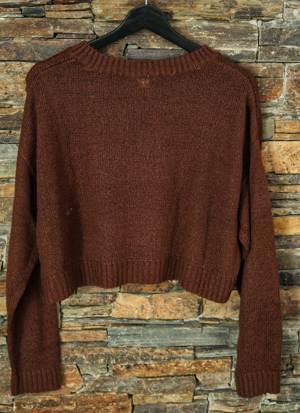 H&M Maglioni & Felpe: Cropped Pullover Gr. M H&M (braun) – Usato da Wohlen AG venduto da Exitburn 2
