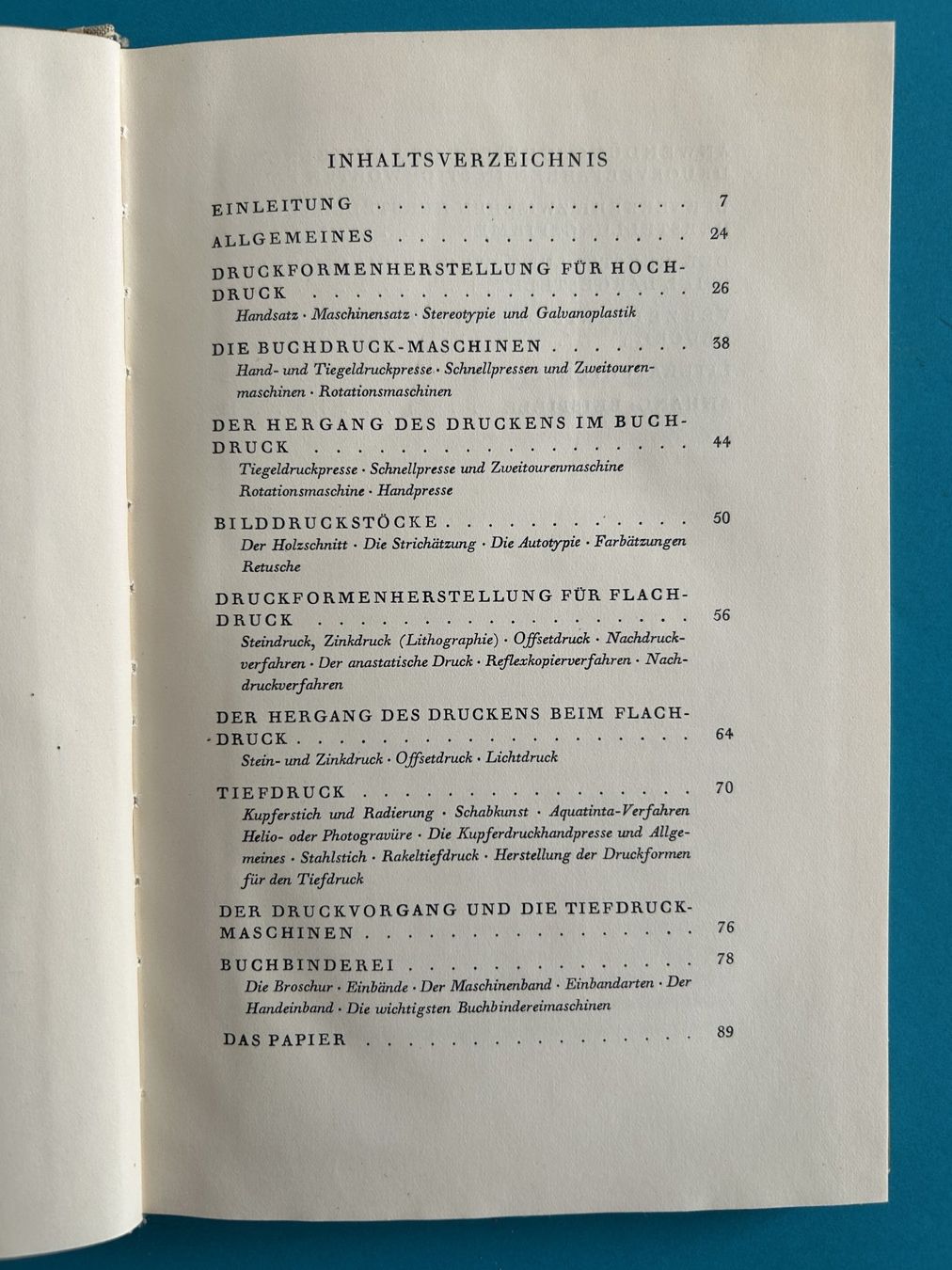 Bücher: VON DER HERSTELLUNG DES BUCHES 1950 – Gebraucht aus Zürich von Domus09 1