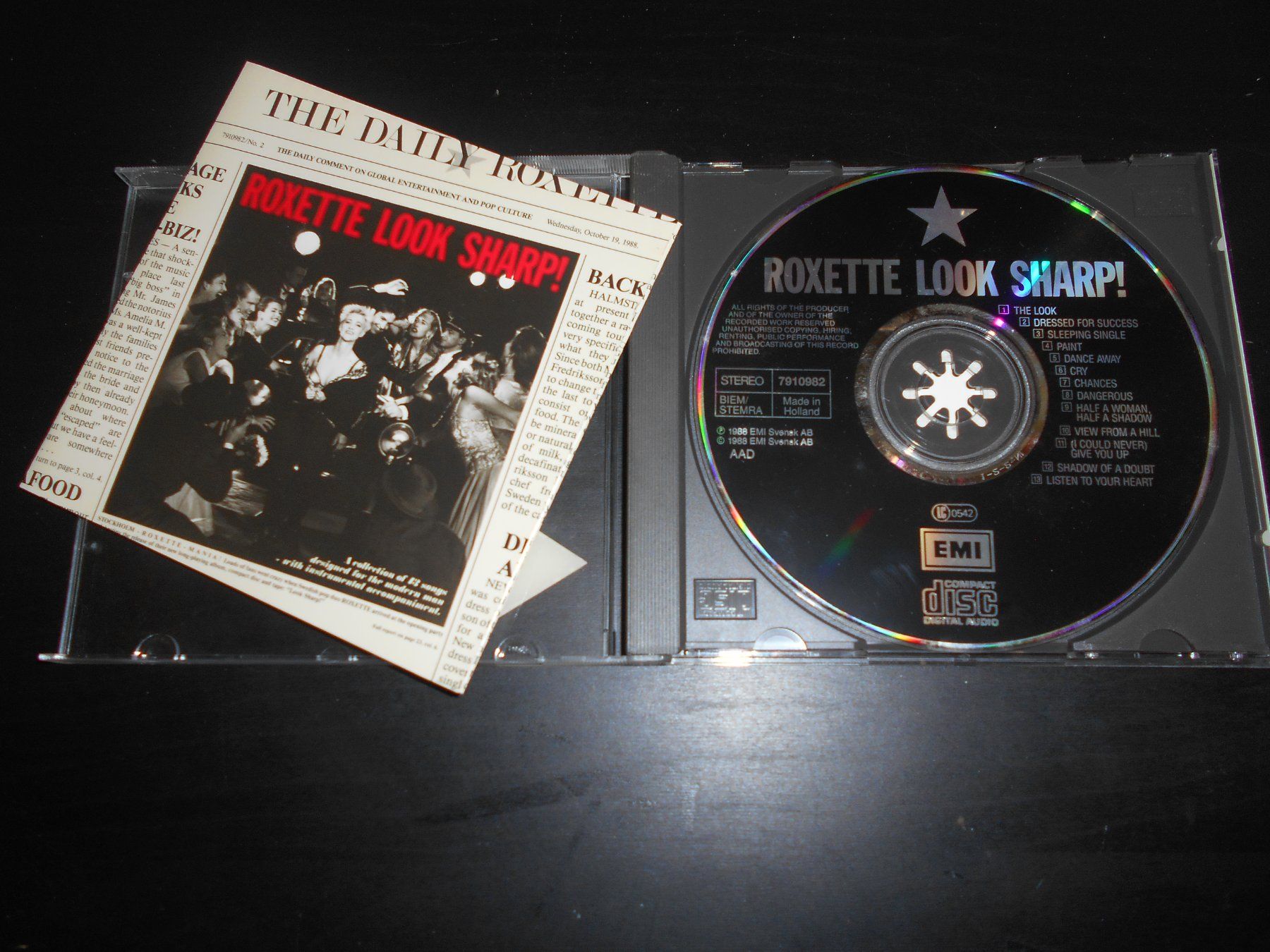CD: Roxette – Look Sharp! / 1988 – Usato da Aarberg venduto da witchhunter01