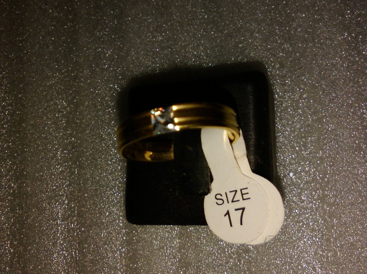 Anelli: RING EDELSTHAL,VERGOLDET,,,MIT WEISS KRISTALL – Nuovo (secondo la descrizione) da Basel venduto da bijoutrie_4 1