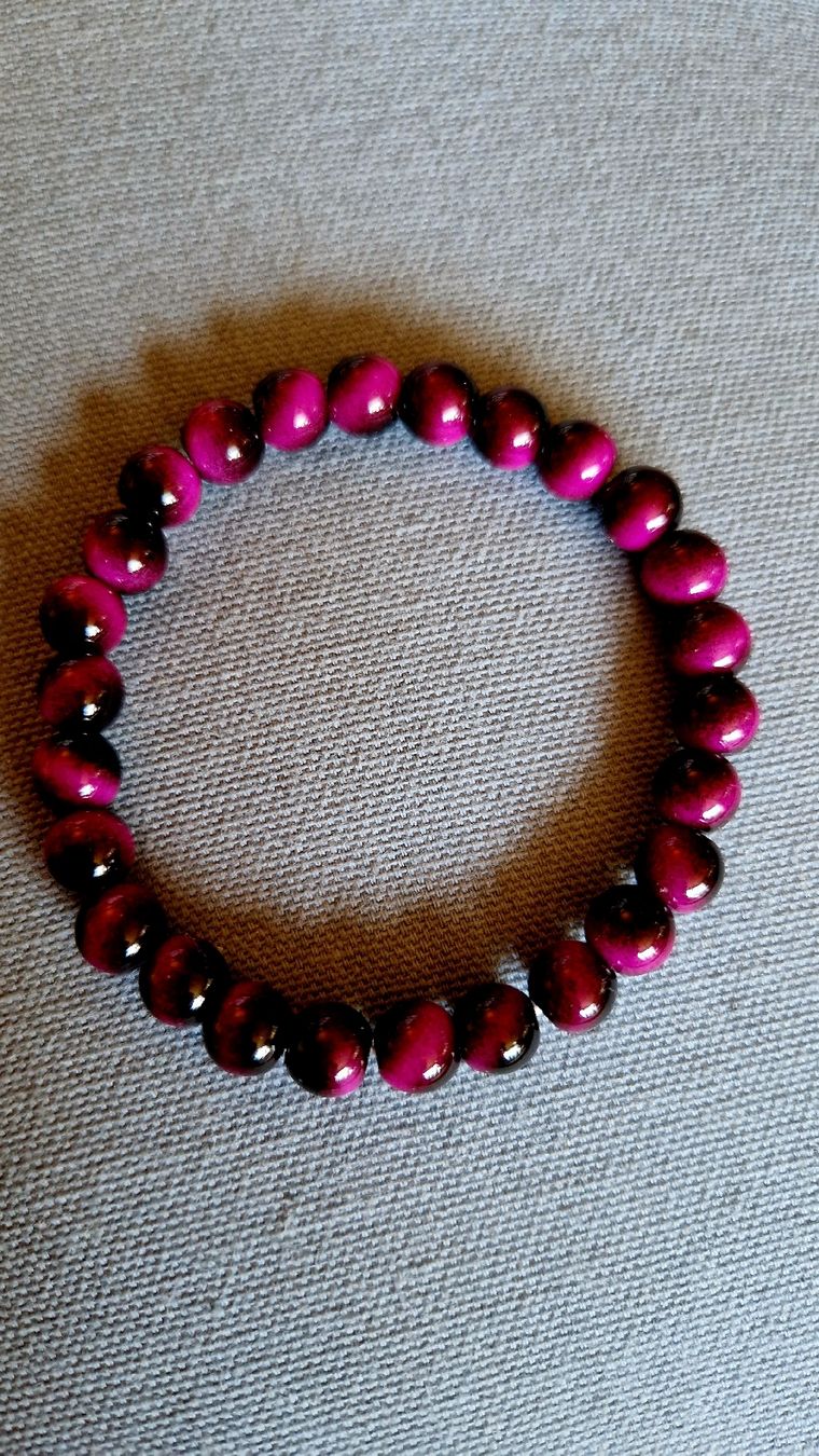 Bracciali & Braccialetti: Armband purpur Steine,Elastik, neuwertig – Nuovo (secondo la descrizione) da Oberengstringen venduto da Sheera7