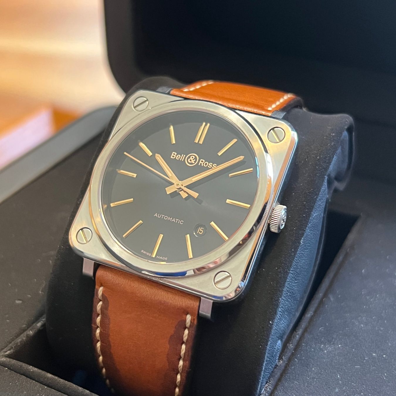 Bell & Ross Orologi: FLASH SALE Bell & Ross BRS Back Dial Automatic BRS-92-S – Usato da Carouge GE venduto da Watchaser 2