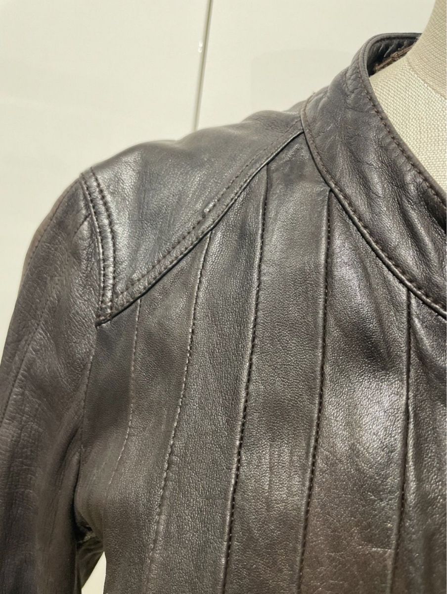 Giacche: LEDERJACKE BRAUN BROGDEN S – Usato da Luzern venduto da Suneha 5