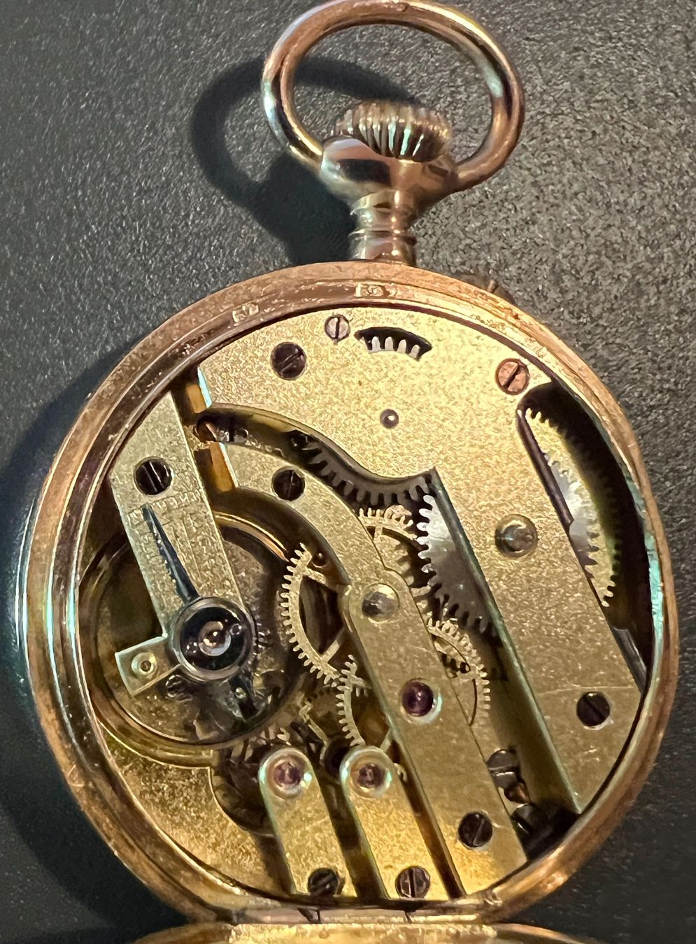 Orologi: Westschweizer Golduhr 14 Kt., um 1925 – Usato da Chur venduto da Penting1935 8
