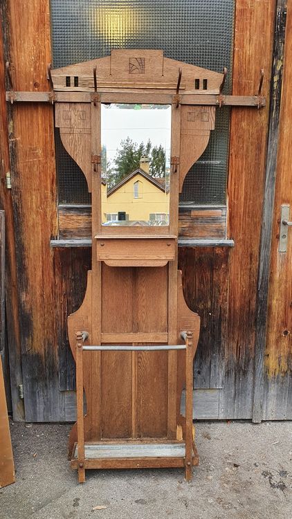 antike Garderobe mit Spiegel Kaufen auf Ricardo