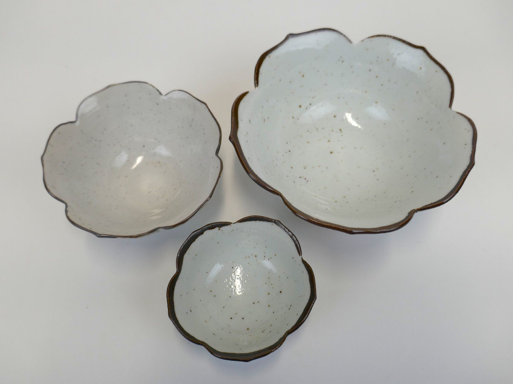 Services de table: Schalen mit Blumen 3er-Set – D'occasion à Urtenen-Schönbühl par Restwert_Schoenbuehl 3