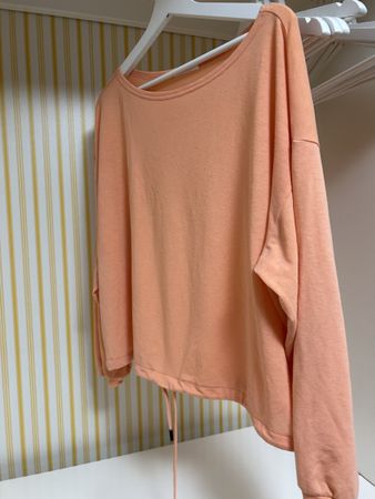 Peach-colored Cotton Top